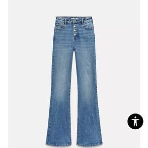 Zara Flare High Waist Jeans